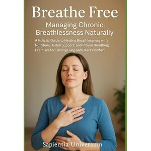 Universum, Sapientia Breathe Free: Managing Chronic Breathlessness Naturally: A Holistic Guide to Healing Breathlessness with Nutrition, Herbal Support, and Proven Breathing Exercises for Lasting Lung and Heart Comfort Universum, Sapientia Breathe Free: Managing Chronic Breathlessness Naturally: A Holistic Guide to Healing Breathlessness with Nutrition, Herbal Support, and Proven Breathing Exercises for Lasting Lung and Heart Comfort