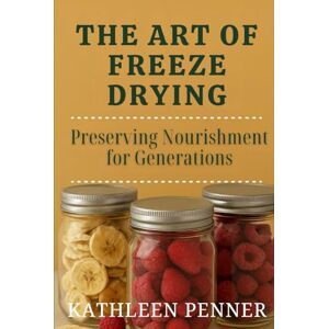 Penner, Kathleen The Art of Freeze Drying: Preserving Food with Freeze Drying: A Guide to Cold, Air, and Time (The Art of Food Preservation) Penner, Kathleen The Art of Freeze Drying: Preserving Food with Freeze Drying: A Guide to Cold, Air, and Time (The Art of Food Preservation)