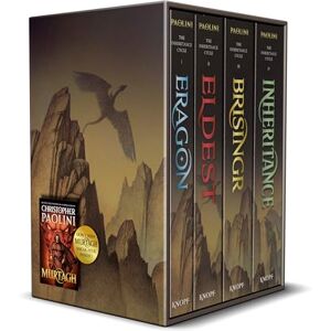 Paolini, Christopher The Inheritance Cycle Series 4 Book Set Collection Eragon, Eldest, Brisngr: Eragon; Eldest; Brisingr; Inheritance Paolini, Christopher The Inheritance Cycle Series 4 Book Set Collection Eragon, Eldest, Brisngr: Eragon; Eldest; Brisingr; Inheritance