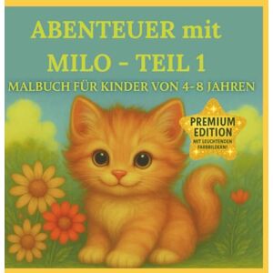 BLOOM, LUMIRA ABENTEUER MIT MILO TEIL 1 MALBUCH für Kinder von 4-8 Jahren / PREMIUM-EDITION Hochglanz & strahlende Farbbilder: ERLEBE alle Abenteuer mit MILO ... mit MILO zum Ausmalen, Träumen & Staunen!) BLOOM, LUMIRA ABENTEUER MIT MILO TEIL 1 MALBUCH für Kinder von 4-8 Jahren / PREMIUM-EDITION Hochglanz & strahlende Farbbilder: ERLEBE alle Abenteuer mit MILO ... mit MILO zum Ausmalen, Träumen & Staunen!)