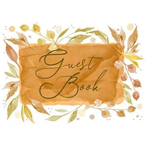 Press, Vintage Light Guest Book: Romantic watercolor design with delicate fall foliage for natural-themed and outdoor autumn weddings, showers and parties 250 guests and their messages Press, Vintage Light Guest Book: Romantic watercolor design with delicate fall foliage for natural-themed and outdoor autumn weddings, showers and parties 250 guests and their messages