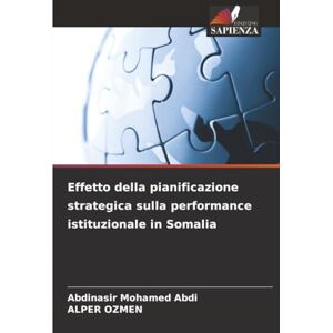 Abdi, Abdinasir Mohamed Effetto della pianificazione strategica sulla performance istituzionale in Somalia Abdi, Abdinasir Mohamed Effetto della pianificazione strategica sulla performance istituzionale in Somalia