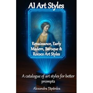 Alexandra, Țăpârdea AI Art Styles Renaissance, Early Modern, Baroque & Rococo Art Styles: A catalogue of art styles for better prompts Alexandra, Țăpârdea AI Art Styles Renaissance, Early Modern, Baroque & Rococo Art Styles: A catalogue of art styles for better prompts