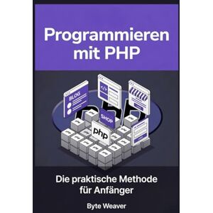 Weaver, Byte Programmieren mit PHP: Die praktische Methode für Anfänger: Schritt-für-Schritt Webentwicklung mit PHP, MySQL & Apache – Vom Anfänger zum eigenen dynamischen Webseite Weaver, Byte Programmieren mit PHP: Die praktische Methode für Anfänger: Schritt-für-Schritt Webentwicklung mit PHP, MySQL & Apache – Vom Anfänger zum eigenen dynamischen Webseite
