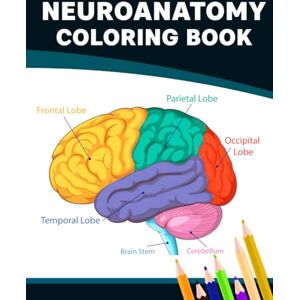 Publication, Snjezuli Neuroanatomy Coloring Book: Brain anatomy coloring guide featuring detailed illustrations of cranial nerves neural circuits and nervous system pathways Publication, Snjezuli Neuroanatomy Coloring Book: Brain anatomy coloring guide featuring detailed illustrations of cranial nerves neural circuits and nervous system pathways