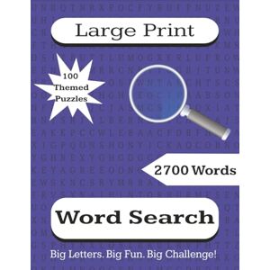 Books, A.S.H. Large Print Word Search Book: 100 Themed Easy-to-Read Word Searches with Big Letters Entertaining, Stress-Relieving Puzzles for Hours of Fun with ... for Adults and Seniors or any Puzzle Lover Books, A.S.H. Large Print Word Search Book: 100 Themed Easy-to-Read Word Searches with Big Letters Entertaining, Stress-Relieving Puzzles for Hours of Fun with ... for Adults and Seniors or any Puzzle Lover