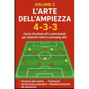 Gra, Zandro 4-3-3 L'arte dell'arte dell'ampiezza.: Come sfruttare ali e centravanti per per attacchi veloci e pressing alto (I MAESTRI DEL CALCIO TATTICHE E STRATEGIE VINCENTI) Gra, Zandro 4-3-3 L'arte dell'arte dell'ampiezza.: Come sfruttare ali e centravanti per per attacchi veloci e pressing alto (I MAESTRI DEL CALCIO TATTICHE E STRATEGIE VINCENTI)