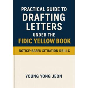 JEON, Mr. Young Yong Practical Guide to Drafting Letters under the FIDIC Yellow Book: 78 Case-Based Simulations and 266 Sample Letters for Engineers, Contractors, Practitioners, and Learners of FIDIC Contracts JEON, Mr. Young Yong Practical Guide to Drafting Letters under the FIDIC Yellow Book: 78 Case-Based Simulations and 266 Sample Letters for Engineers, Contractors, Practitioners, and Learners of FIDIC Contracts