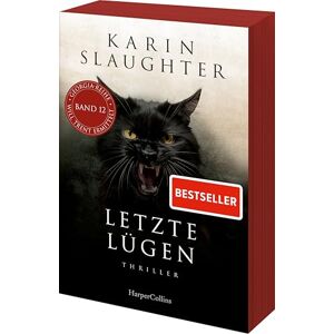 Slaughter, Karin Letzte Lügen: Thriller Der neue Thriller der SPIEGEL-Bestsellerautorin um den Ermittler Will Trent (Georgia-Serie, Band 12) Erstauflage mit limitiertem Farbschnitt Slaughter, Karin Letzte Lügen: Thriller Der neue Thriller der SPIEGEL-Bestsellerautorin um den Ermittler Will Trent (Georgia-Serie, Band 12) Erstauflage mit limitiertem Farbschnitt