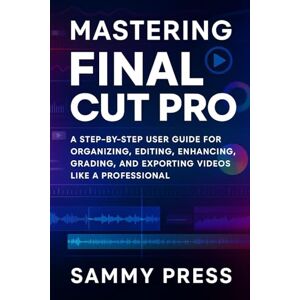 Press, Sammy Mastering Final Cut Pro: Mastering Final Cut Pro Subtitle: A Step-By-Step User Guide for Organizing, Editing, Enhancing, Grading, and Exporting Videos Like a Professional Press, Sammy Mastering Final Cut Pro: Mastering Final Cut Pro Subtitle: A Step-By-Step User Guide for Organizing, Editing, Enhancing, Grading, and Exporting Videos Like a Professional
