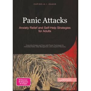Saage, Cupido A.I. Panic Attacks: Anxiety Relief and Self-Help Strategies for Adults Saage, Cupido A.I. Panic Attacks: Anxiety Relief and Self-Help Strategies for Adults