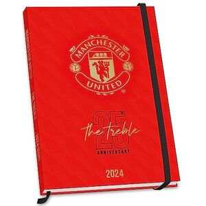 Danilo Promotions LTD Manchester United FC 2024 Diary, Week To View A5 Size Diary, Official Product Danilo Promotions LTD Manchester United FC 2024 Diary, Week To View A5 Size Diary, Official Product