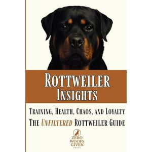 Given Press, Zero Woofs Rottweiler Insights: Training, Health, Chaos, and Loyalty...The Unfiltered Rottweiler Guide: 2 (The Zero Woofs Given Dog Breed Library) Given Press, Zero Woofs Rottweiler Insights: Training, Health, Chaos, and Loyalty...The Unfiltered Rottweiler Guide: 2 (The Zero Woofs Given Dog Breed Library)