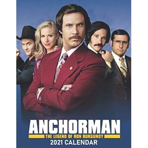 Vincent Anchorman The Legend of Ron Burgundy 2021 Calendar Vincent Anchorman The Legend of Ron Burgundy 2021 Calendar
