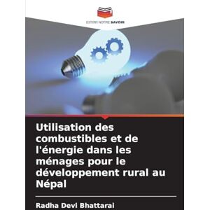 Devi Utilisation des combustibles et de l'énergie dans les ménages pour le développement rural au Népal Devi Utilisation des combustibles et de l'énergie dans les ménages pour le développement rural au Népal