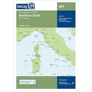 Imray Chart M7: Bonifacio Strait (M Series): 7 Imray Chart M7: Bonifacio Strait (M Series): 7