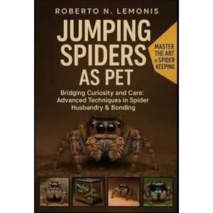 N. LEMONIS, ROBERTO JUMPING SPIDERS AS PET: Bridging Curiosity and Care: Advanced Techniques in Spider Husbandry & Bonding N. LEMONIS, ROBERTO JUMPING SPIDERS AS PET: Bridging Curiosity and Care: Advanced Techniques in Spider Husbandry & Bonding