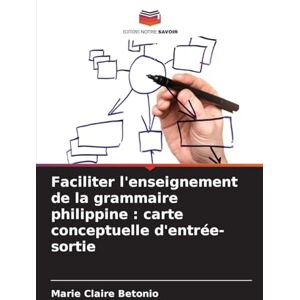 Betonio, Marie Claire Faciliter l'enseignement de la grammaire philippine: carte conceptuelle d'entrée-sortie Betonio, Marie Claire Faciliter l'enseignement de la grammaire philippine: carte conceptuelle d'entrée-sortie