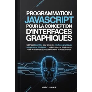 HALE, MARCUS Programmation JavaScript pour la conception d'interfaces graphiques: Maîtrisez JavaScript pour créer des interfaces graphiques attrayantes et ... web, du niveau débutant au niveau avancé HALE, MARCUS Programmation JavaScript pour la conception d'interfaces graphiques: Maîtrisez JavaScript pour créer des interfaces graphiques attrayantes et ... web, du niveau débutant au niveau avancé