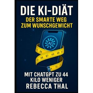 Thal, Rebecca Die KI-Diät – Der smarte Weg zum Wunschgewicht: Mit ChatGPT zu 44 Kilo weniger. Thal, Rebecca Die KI-Diät – Der smarte Weg zum Wunschgewicht: Mit ChatGPT zu 44 Kilo weniger.