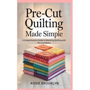 Brooklyn, Rosie Pre-cut Quilting Made Simple: A Comprehensive Guide to Mastering Quilting with Pre-cut Fabrics Brooklyn, Rosie Pre-cut Quilting Made Simple: A Comprehensive Guide to Mastering Quilting with Pre-cut Fabrics