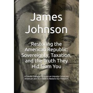 Johnson, James Bowers Restoring the American Republic: Sovereignty, Taxation, and the Truth They Hid from You: A Candid Dialogue between an Unjustly Convicted American and ... Restore Our Freedom (The Liberty Dialogues) Johnson, James Bowers Restoring the American Republic: Sovereignty, Taxation, and the Truth They Hid from You: A Candid Dialogue between an Unjustly Convicted American and ... Restore Our Freedom (The Liberty Dialogues)