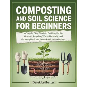 Ledbetter, Derek Composting and Soil Science for Beginners: A Step by Step Guide to Building Fertile Ground, Recycling Waste Naturally, and Growing Healthier, More Productive Gardens Ledbetter, Derek Composting and Soil Science for Beginners: A Step by Step Guide to Building Fertile Ground, Recycling Waste Naturally, and Growing Healthier, More Productive Gardens