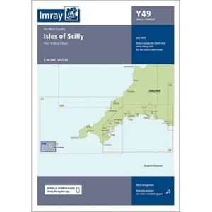 Imray Chart Y49: Isles of Scilly (Small Format) (Y Charts) Imray Chart Y49: Isles of Scilly (Small Format) (Y Charts)