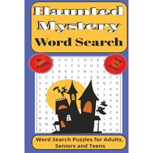 Books, JLN Haunted Mystery Word Search Puzzle Book: Word Searches with Easy to Read Print about Mystery, Haunted, Ghosts and More 6x9 inches, 110 pages 50+ puzzles _ Gift for Vacation, Holiday and relaxation. Books, JLN Haunted Mystery Word Search Puzzle Book: Word Searches with Easy to Read Print about Mystery, Haunted, Ghosts and More 6x9 inches, 110 pages 50+ puzzles _ Gift for Vacation, Holiday and relaxation.