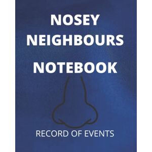 ENTERPRISE, M&S Nosey Neighbours Note Book: novelty notebooks for adults ENTERPRISE, M&S Nosey Neighbours Note Book: novelty notebooks for adults