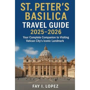 Lopez, Fay I. St. Peter’s Basilica Travel Guide 2025–2026: Your Complete Companion to Visiting Vatican City’s Iconic Landmark Lopez, Fay I. St. Peter’s Basilica Travel Guide 2025–2026: Your Complete Companion to Visiting Vatican City’s Iconic Landmark