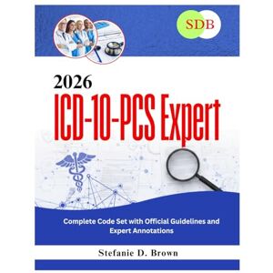 Brown, Stefanie D. 2026 ICD-10-PCS Expert: Complete Code Set with Official Guidelines and Expert Annotations Brown, Stefanie D. 2026 ICD-10-PCS Expert: Complete Code Set with Official Guidelines and Expert Annotations