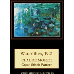 Waterlilies, 1921: Claude Monet Cross Stitch Pattern Waterlilies, 1921: Claude Monet Cross Stitch Pattern