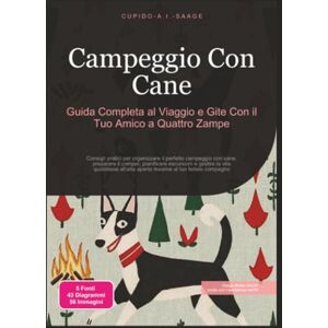 Saage, Cupido A.I. Campeggio Con Cane: Guida Completa al Viaggio e Gite Con il Tuo Amico a Quattro Zampe Saage, Cupido A.I. Campeggio Con Cane: Guida Completa al Viaggio e Gite Con il Tuo Amico a Quattro Zampe