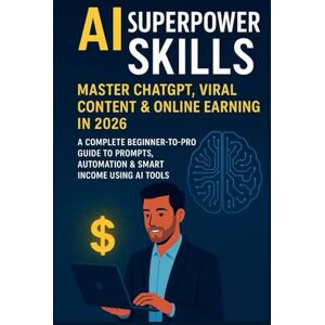 Chauhan, Vivek AI Superpower Skills: Master ChatGPT, Viral Content & Online Earning in 2026: A Complete Beginner-to-Pro Guide to Prompts, Automation & Smart Income Using AI Tools Chauhan, Vivek AI Superpower Skills: Master ChatGPT, Viral Content & Online Earning in 2026: A Complete Beginner-to-Pro Guide to Prompts, Automation & Smart Income Using AI Tools