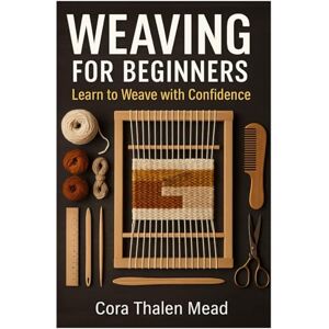 Mead, Cora Thalen Weaving For Beginners: Learn To Weave With Confidence: Master Essential Loom Techniques, Weave Stunning Textiles Step By Step, And Build Skills With Easy Projects For Beginners And Beyond Mead, Cora Thalen Weaving For Beginners: Learn To Weave With Confidence: Master Essential Loom Techniques, Weave Stunning Textiles Step By Step, And Build Skills With Easy Projects For Beginners And Beyond