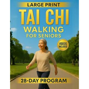Kain, Hiro Tai Chi Walking for Seniors: A 28-Day Program to Rediscover the Joy of Walking, Improve Balance and Overcome the Fear of Falling with 10-Min Daily Routines & Step-by-Step Illustrated Exercises Kain, Hiro Tai Chi Walking for Seniors: A 28-Day Program to Rediscover the Joy of Walking, Improve Balance and Overcome the Fear of Falling with 10-Min Daily Routines & Step-by-Step Illustrated Exercises