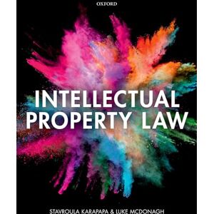 Karapapa, Stavroula Intellectual Property Law Karapapa, Stavroula Intellectual Property Law