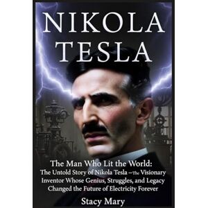 Mary, Stacy NIKOLA TESLA: The Man Who Lit the World: The Untold Story of Nikola Tesla — The Visionary Inventor Whose Genius, Struggles, and Legacy Changed the Future of Electricity Forever Mary, Stacy NIKOLA TESLA: The Man Who Lit the World: The Untold Story of Nikola Tesla — The Visionary Inventor Whose Genius, Struggles, and Legacy Changed the Future of Electricity Forever
