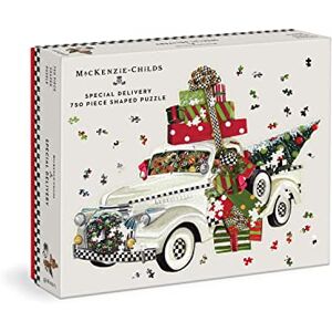 Galison MacKenzie-Childs Special Delivery 750 Piece Shaped Puzzle Galison MacKenzie-Childs Special Delivery 750 Piece Shaped Puzzle