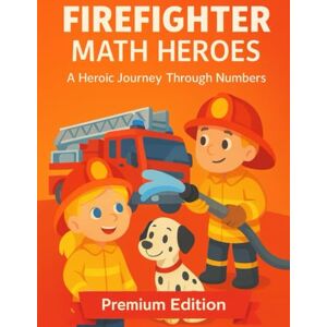 Lockhart, Wallace FIREFIGHTER MATH HEROES: 50 Rescue Missions Workbook for Kids Ages 5-7: Kindergarten & 1st Grade Activity Book to Master Counting, Addition, ... Blaze and Sparky (Academia Collection) Lockhart, Wallace FIREFIGHTER MATH HEROES: 50 Rescue Missions Workbook for Kids Ages 5-7: Kindergarten & 1st Grade Activity Book to Master Counting, Addition, ... Blaze and Sparky (Academia Collection)