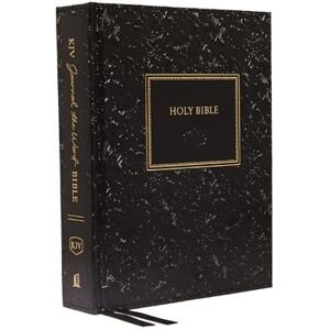 Thomas Nelson KJV Journal the Word Bible, Reflect, Journal or Create Art Next to Your Favorite Verses (Black Leathersoft over Board, Red Letter, Comfort Print: King James Version Holy Bible) Thomas Nelson KJV Journal the Word Bible, Reflect, Journal or Create Art Next to Your Favorite Verses (Black Leathersoft over Board, Red Letter, Comfort Print: King James Version Holy Bible)