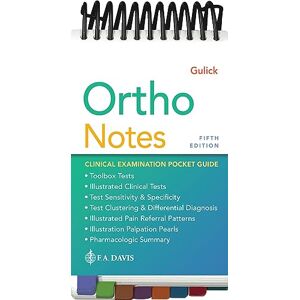 Dawn T. Gulick (author) Ortho Notes: Clinical Examination Pocket Guide Dawn T. Gulick (author) Ortho Notes: Clinical Examination Pocket Guide