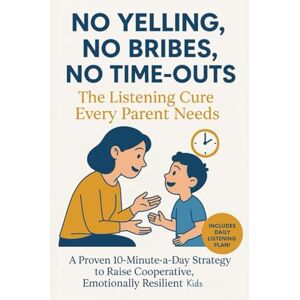 Bennett, Julia No Yelling, No Bribes, No Time-Outs: The Listening Cure Every Parent Needs: A Proven 10-Minute-a-Day Strategy to Raise Cooperative, Emotionally Resilient Kids Bennett, Julia No Yelling, No Bribes, No Time-Outs: The Listening Cure Every Parent Needs: A Proven 10-Minute-a-Day Strategy to Raise Cooperative, Emotionally Resilient Kids