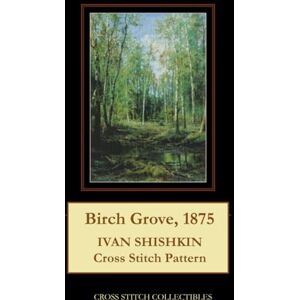 Birch Grove, 1875: Ivan Shishkin Cross Stitch Pattern Birch Grove, 1875: Ivan Shishkin Cross Stitch Pattern