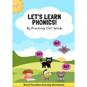Editions, Marble and Sage My First Learning Book: Fun and Easy Activities to Build Early Reading, Writing, and Thinking Skills: Over 70 Pages of Fun CVC Word Activities and Early Literacy Practice Editions, Marble and Sage My First Learning Book: Fun and Easy Activities to Build Early Reading, Writing, and Thinking Skills: Over 70 Pages of Fun CVC Word Activities and Early Literacy Practice