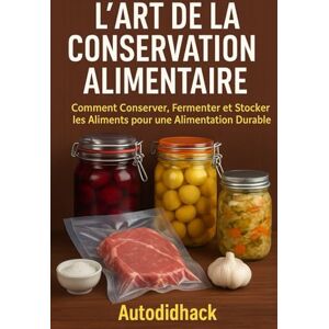 Filip andco, Autodidhack L'Art de la Conservation Alimentaire: Comment Conserver, Fermenter et Stocker les Aliments pour une Alimentation Durable Filip andco, Autodidhack L'Art de la Conservation Alimentaire: Comment Conserver, Fermenter et Stocker les Aliments pour une Alimentation Durable