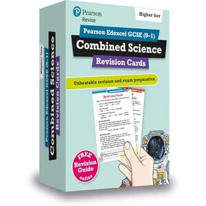 Pearson REVISE Edexcel GCSE Combined Science (Higher) Revision Cards for 2026, 2027 exams Pearson REVISE Edexcel GCSE Combined Science (Higher) Revision Cards for 2026, 2027 exams