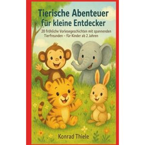 Thiele, Konrad Tierische Abenteuer für kleine Entdecker: 20 fröhliche Vorlesegeschichten mit spannenden Tierfreunden – für Kinder ab 2 Jahren Thiele, Konrad Tierische Abenteuer für kleine Entdecker: 20 fröhliche Vorlesegeschichten mit spannenden Tierfreunden – für Kinder ab 2 Jahren