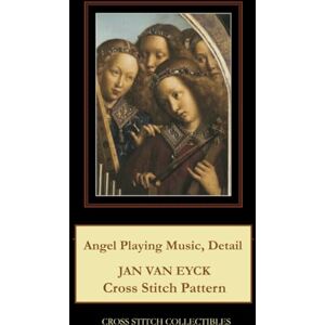 Angels Playing Music, Detail: Jan van Eyck Cross Stitch Pattern Angels Playing Music, Detail: Jan van Eyck Cross Stitch Pattern